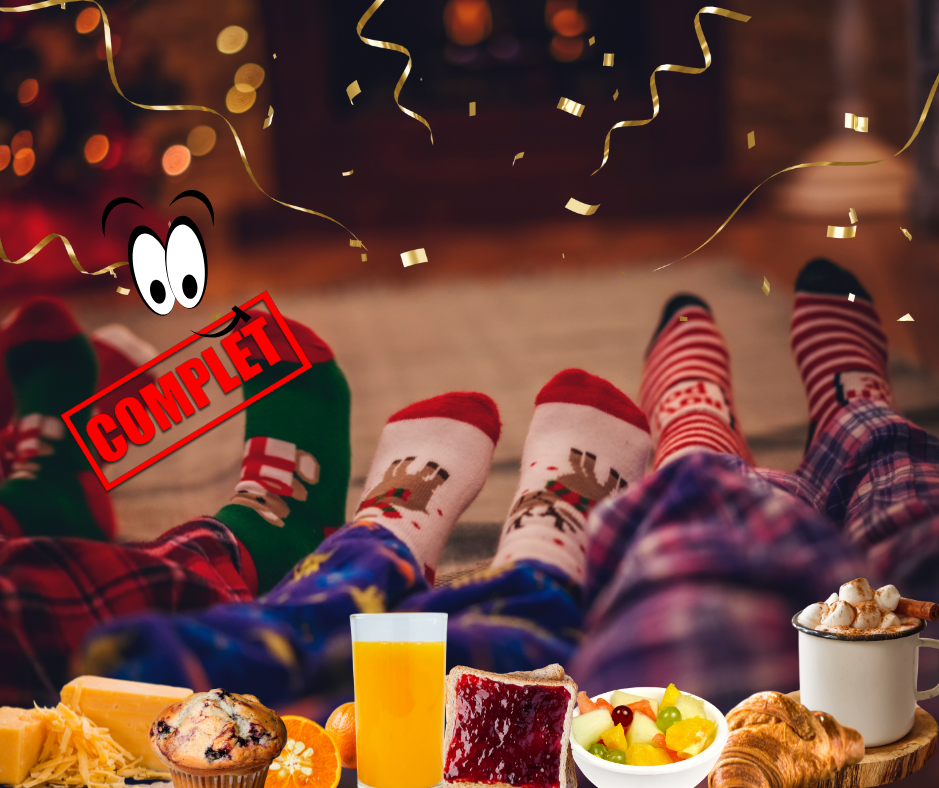 DÉJEUNER PYJAMA DE NOËL