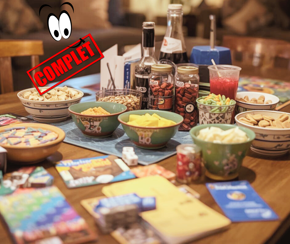 5 À 7 BOUFFE ET JEUX