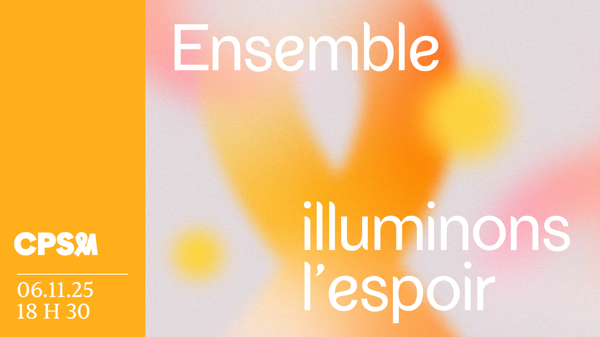 Ensemble, illuminons l'espoir - 2025