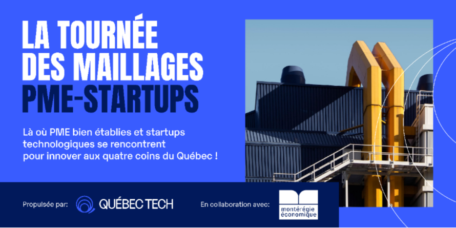 Rencontre d'information | Maillages PME - Startups en Montérégie 18 octobre 2024 – 9 h 00 à 10 h 00