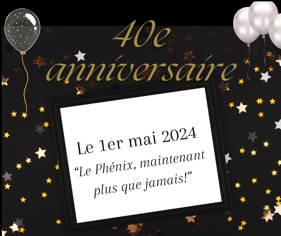 40e anniversaire du Phénix ECJ