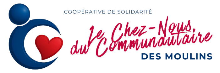 Logo Coopérative de Solidarité Le Chez-Nous du Communautaire des Moulins