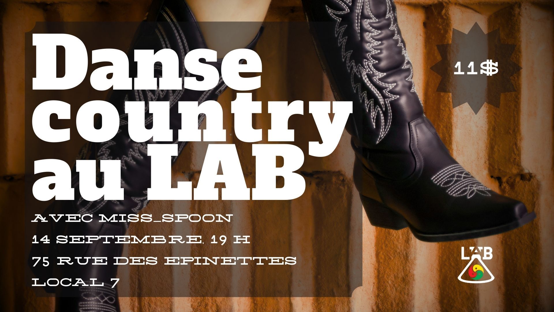 Danse country au LAB