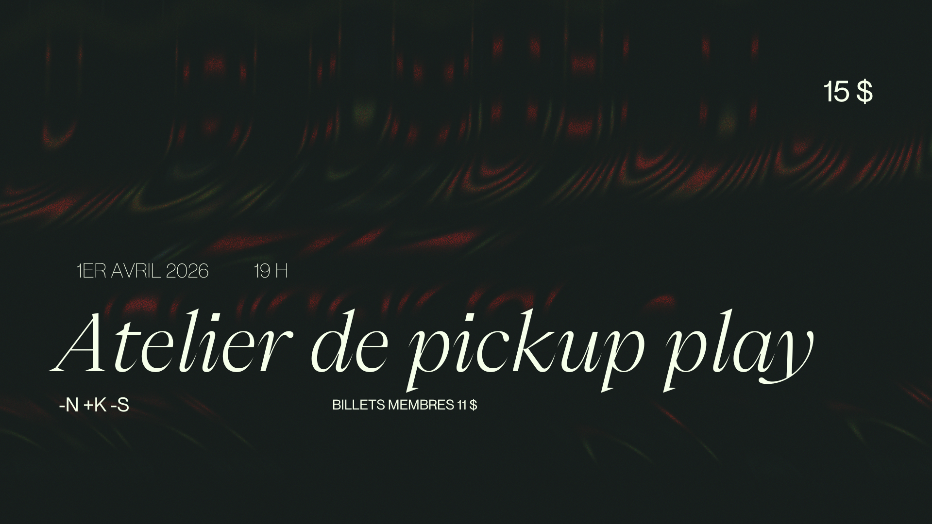 Atelier de pickup play