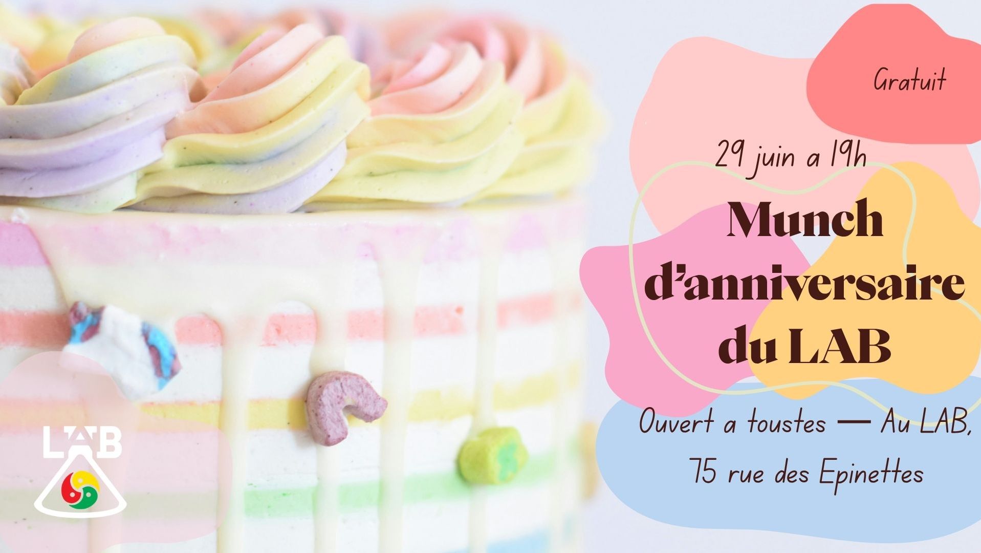 Munch d’anniversaire du LAB