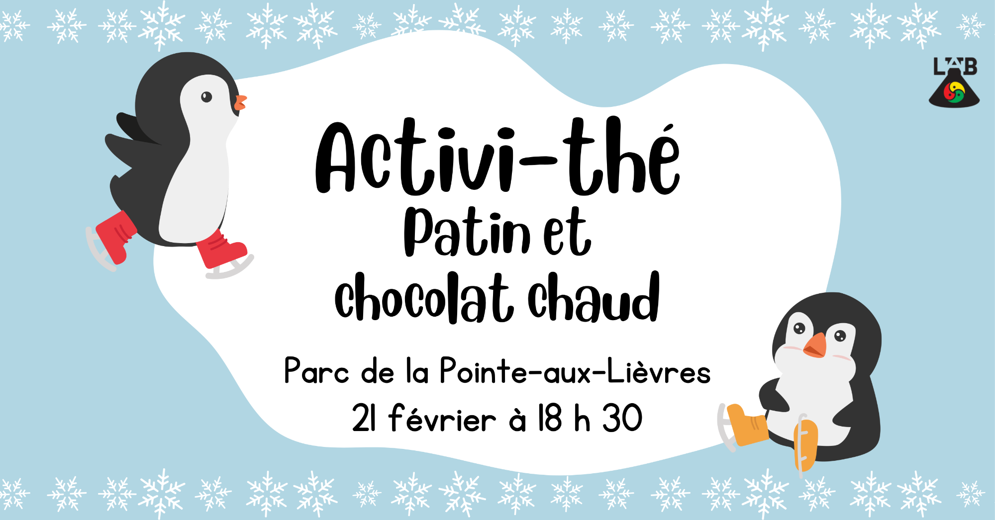 Activi-thé : patin et chocolat chaud