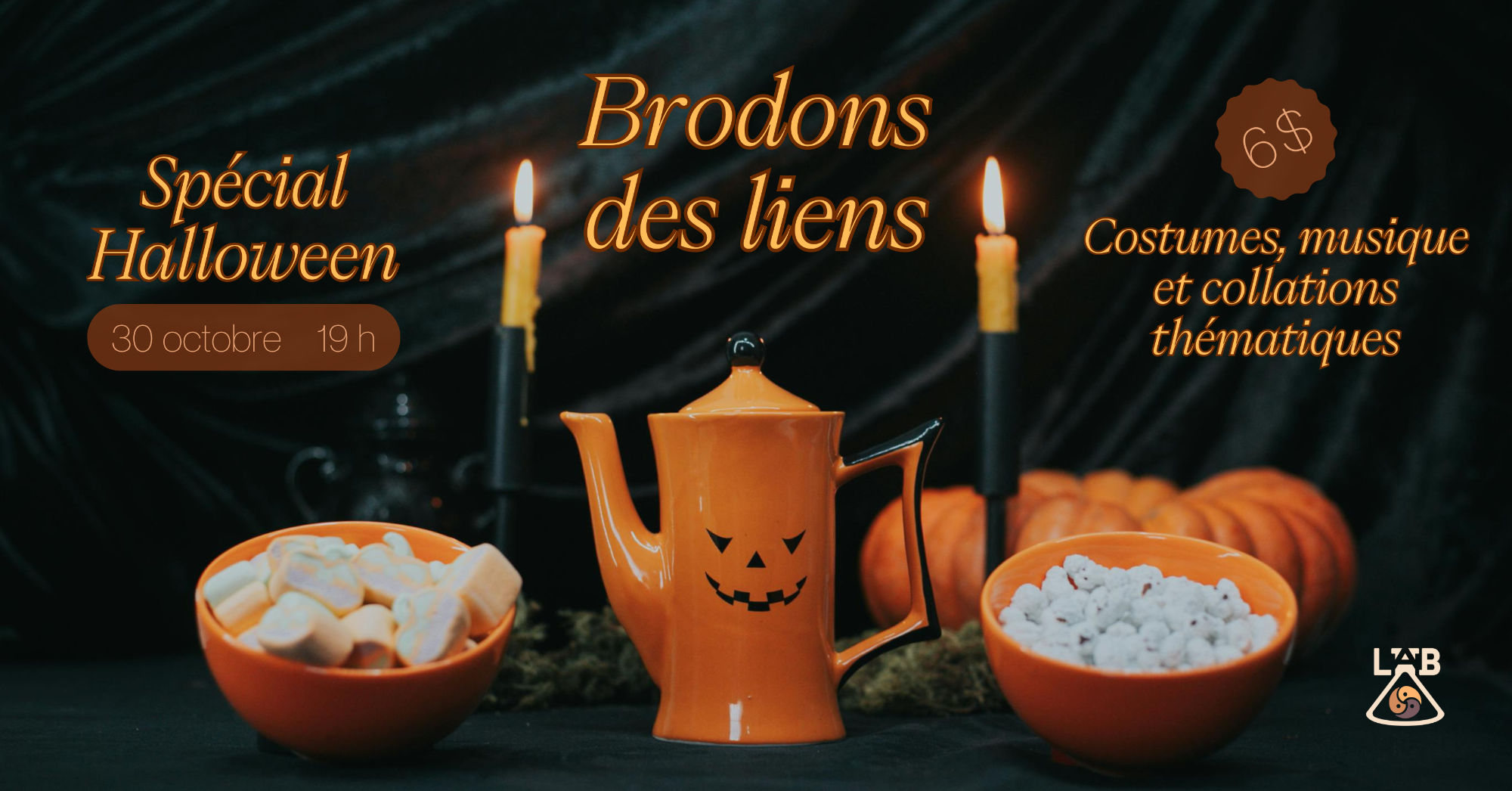 Brodons des liens : spécial Halloween