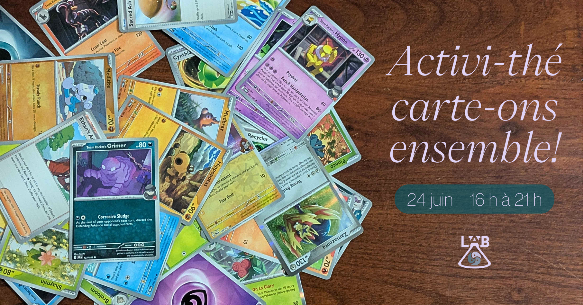 Activi-thé : carte-ons ensemble!