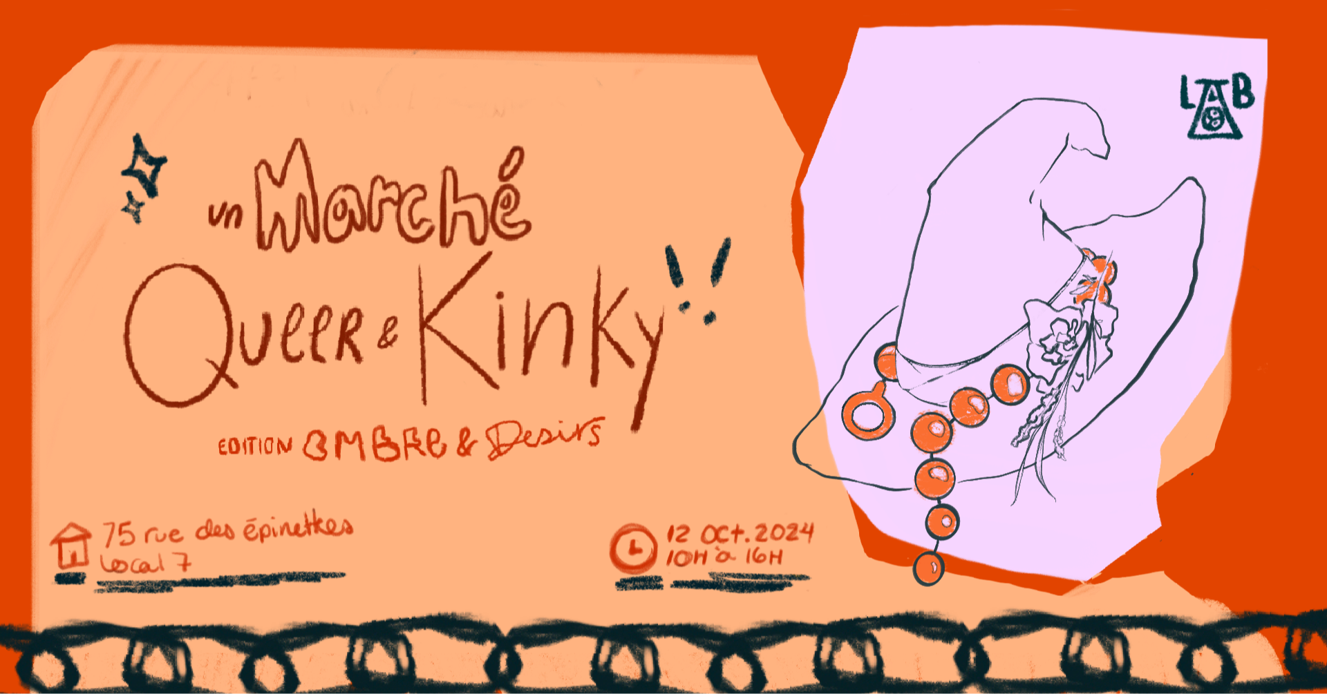 Marché Queer & Kinky : édition Ombre et Désirs