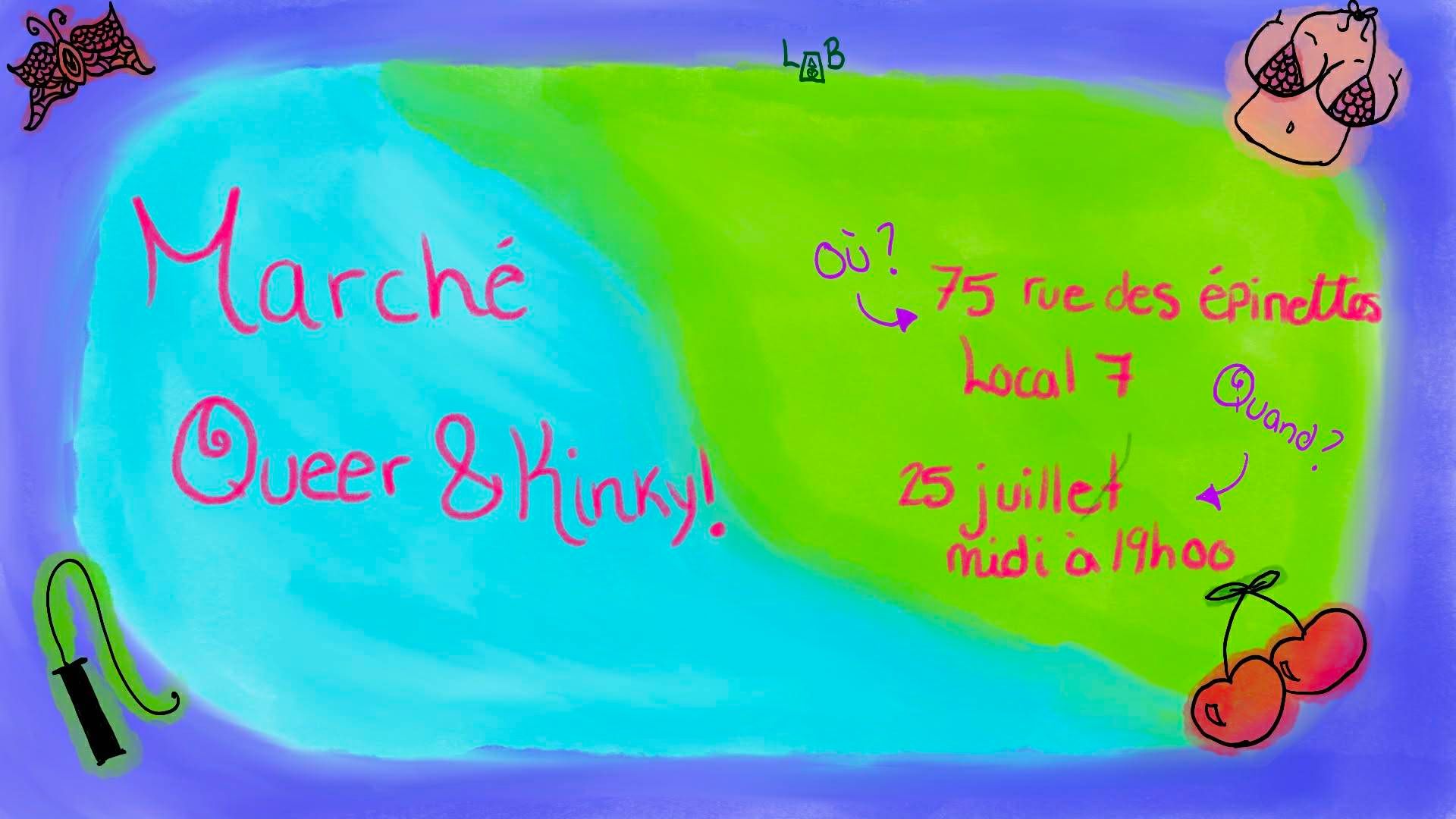 Marché queer et kinky 2026