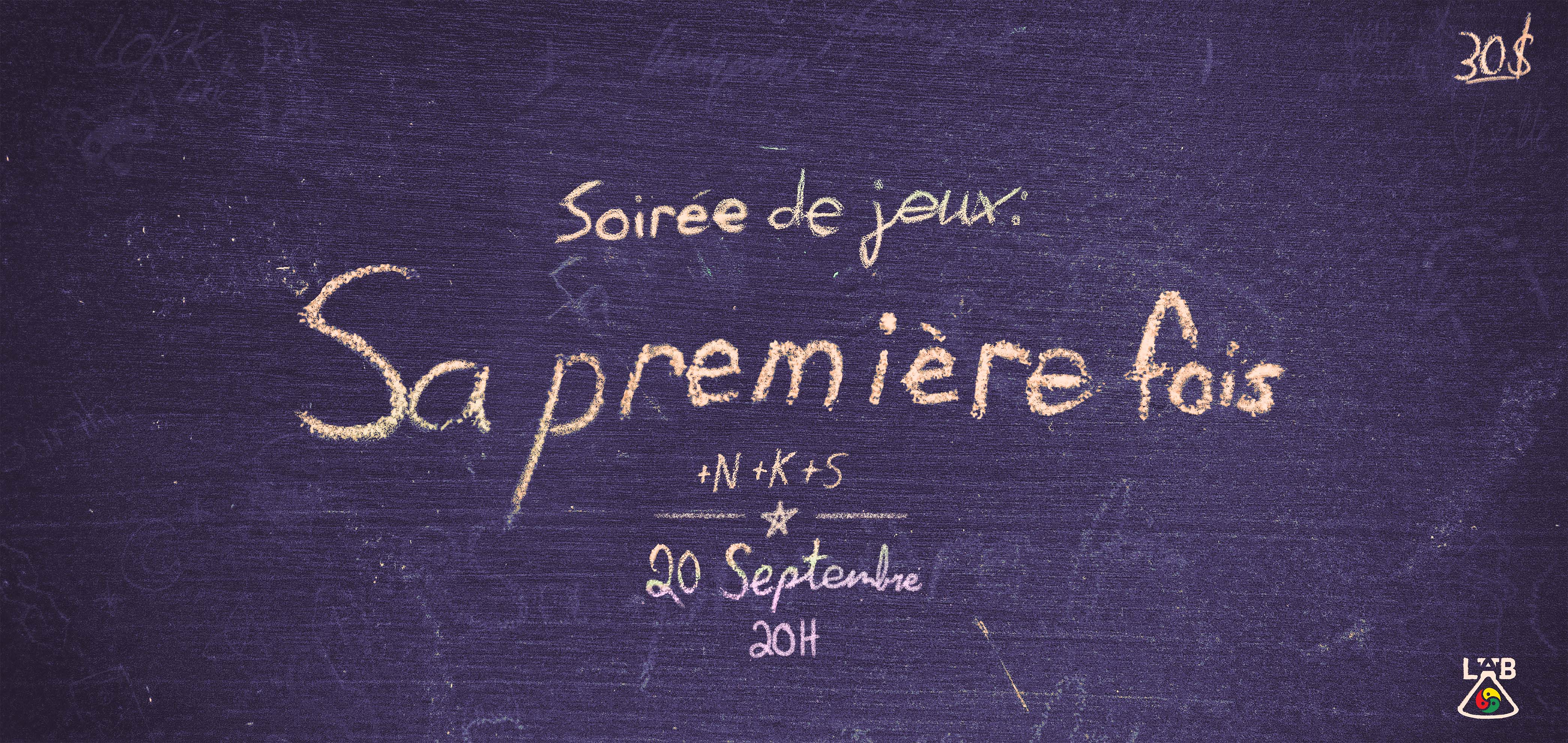Soirée de jeux : sa première fois +N +K +S
