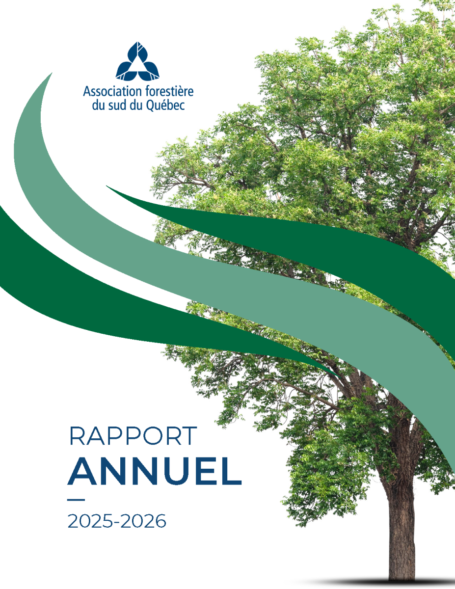 Couverture du rapport annuel 2024-2025 de l'AFSQ