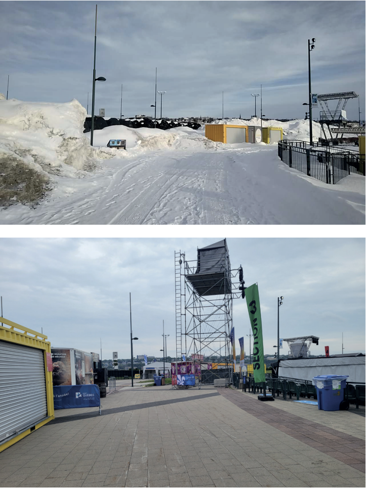 Comparaison saisonnière à Pointe-à-Carcy