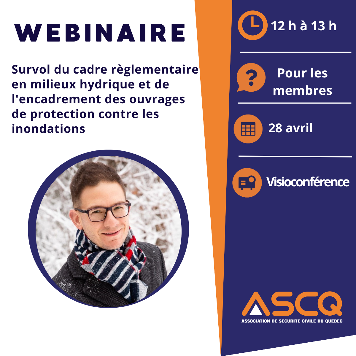 Webinaire - Survol du cadre règlementaire en milieux hydrique et de l'encadrement des ouvrages de protection contre les inondations