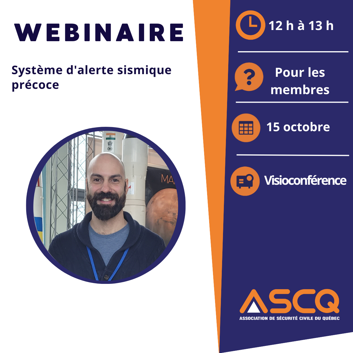 Webinaire - Système d'alerte sismique précoce