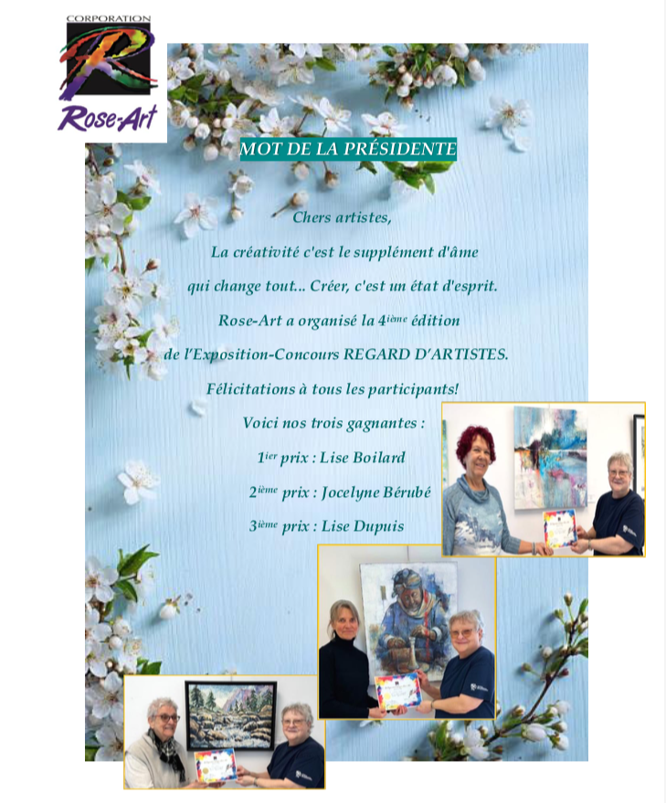 Babillard avril 2025