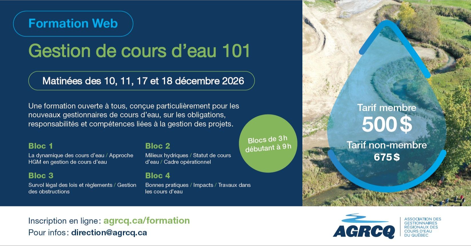 Gestion de cours d'eau 101