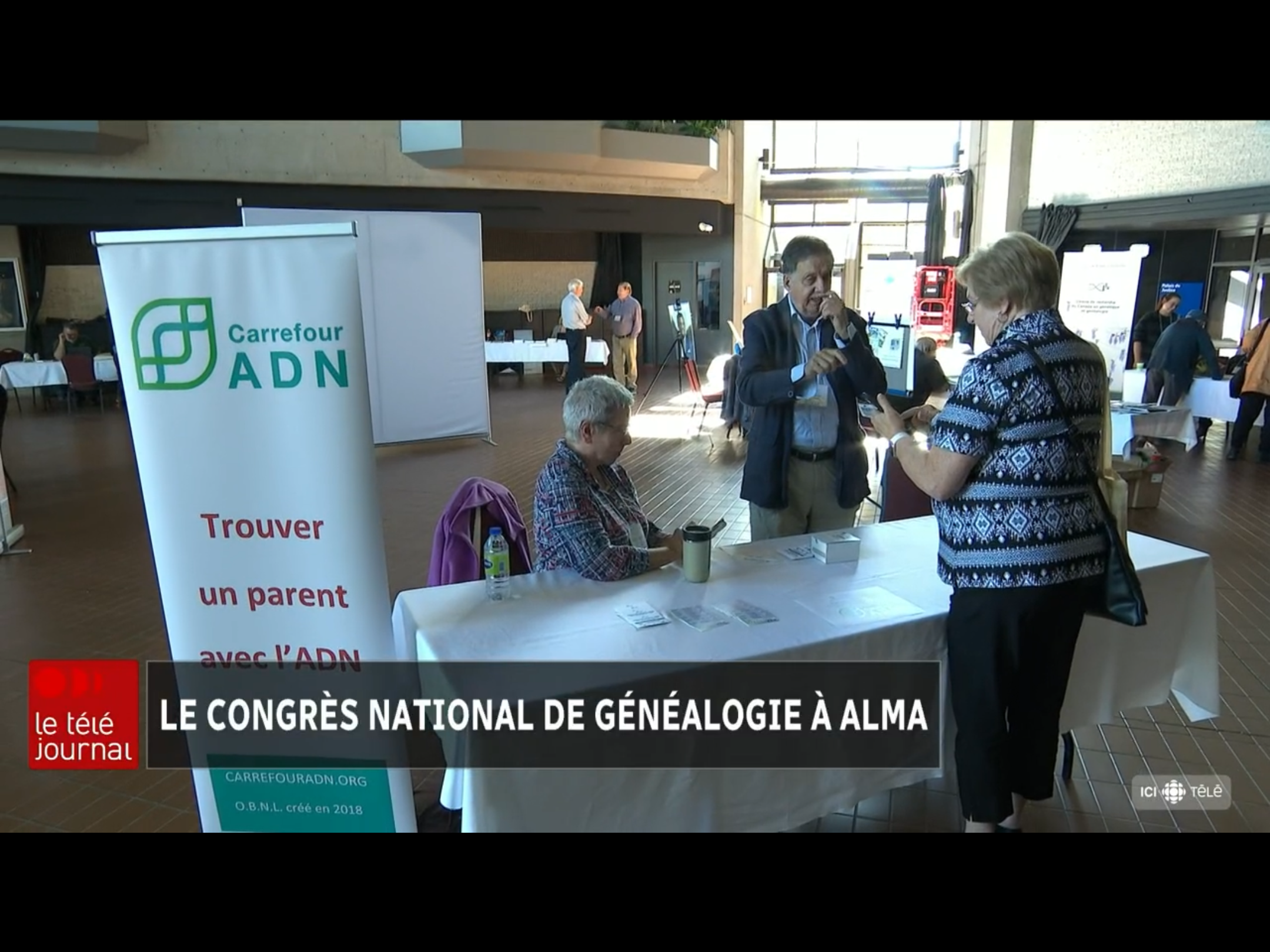 Carrefour ADN au Congrès National de Généalogie à Alma