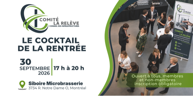 Cocktail de la rentrée du Comité La Relève