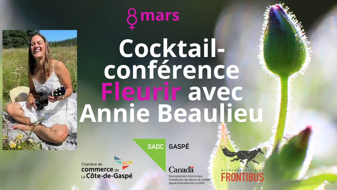 Cocktail-conférence Fleurir dans le cadre du 8 mars