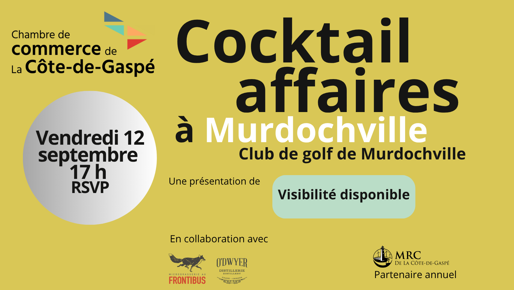 Cocktail affaires à Murdochville