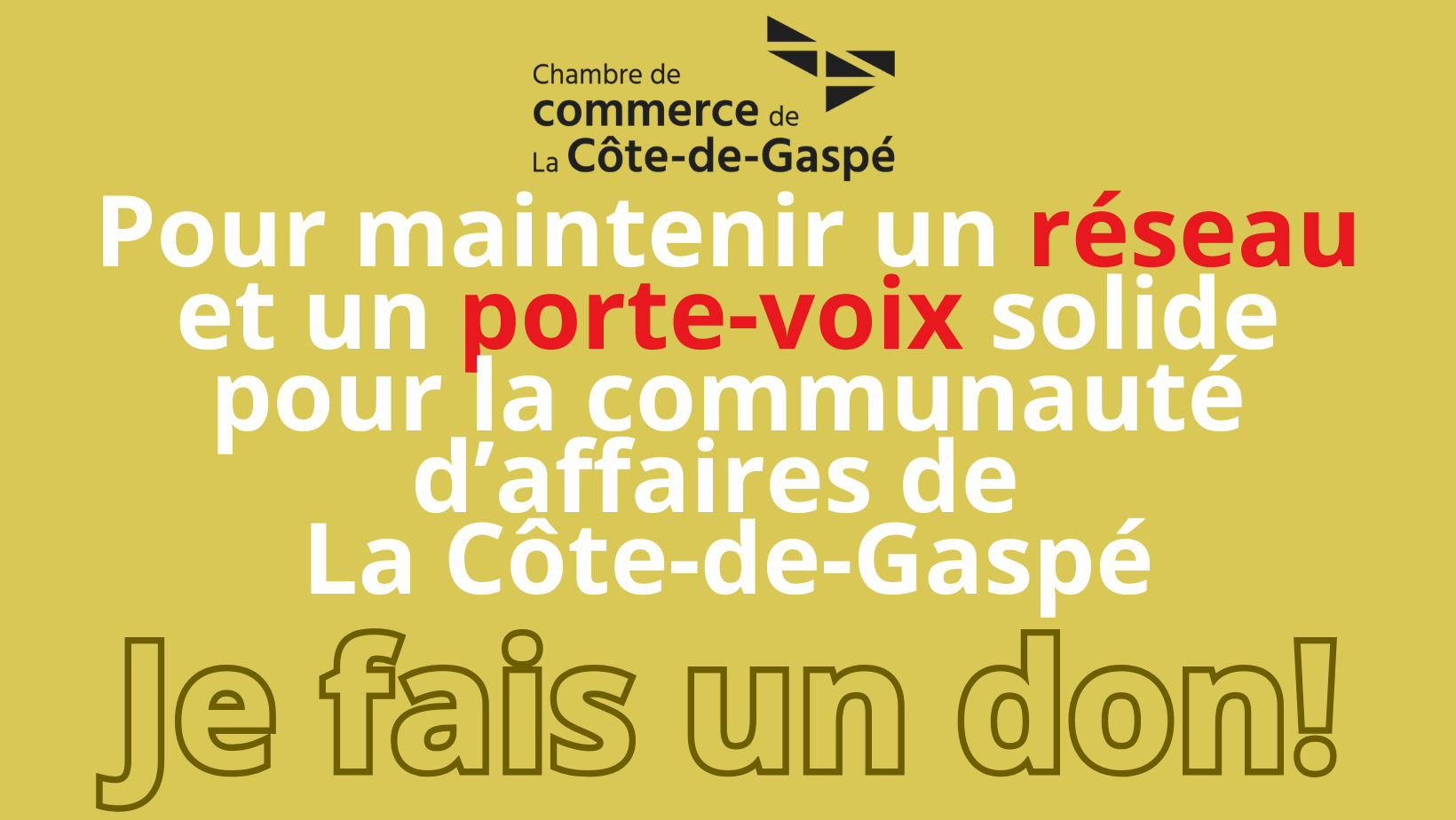 Logo Chambre de commerce de La Côte-de-Gaspé