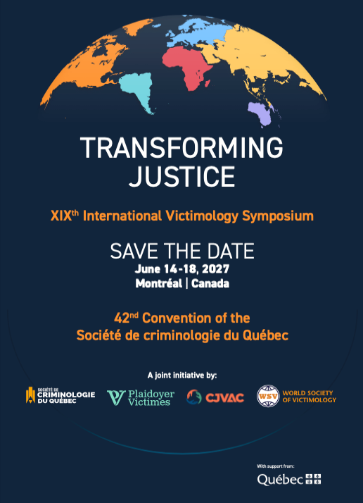 International Symposium of victimology - Transforming justice