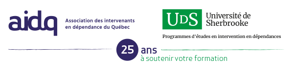 Logo 25 ans - Programme de formation continue AIDQ-UdeS