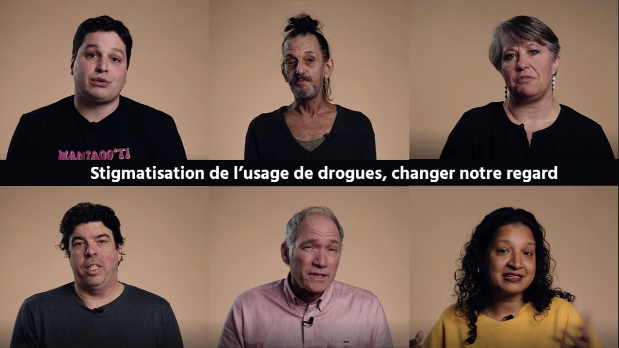 Capsules vidéo de sensibilisation : Stigmatisation de l’usage de drogues, changer notre regard
