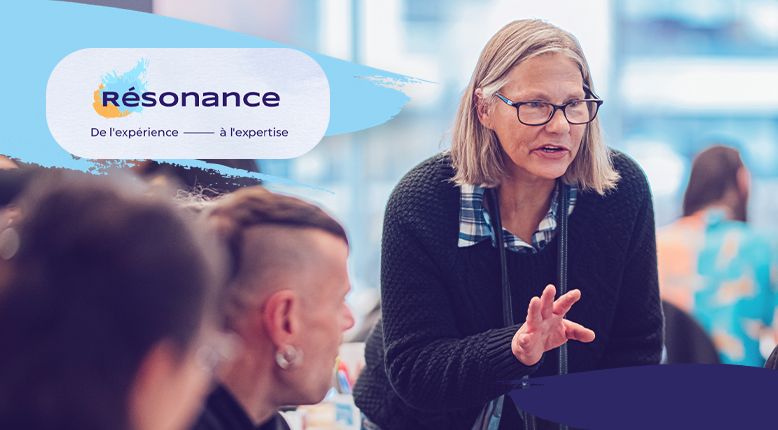 Portrait de Jeannine : Faire vibrer le projet Résonance par son expérience
