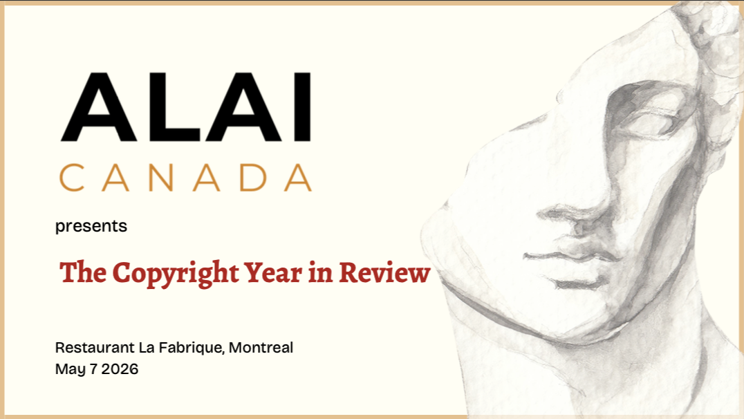 THE COPYRIGHT YEAR IN REVIEW (FRENCH)