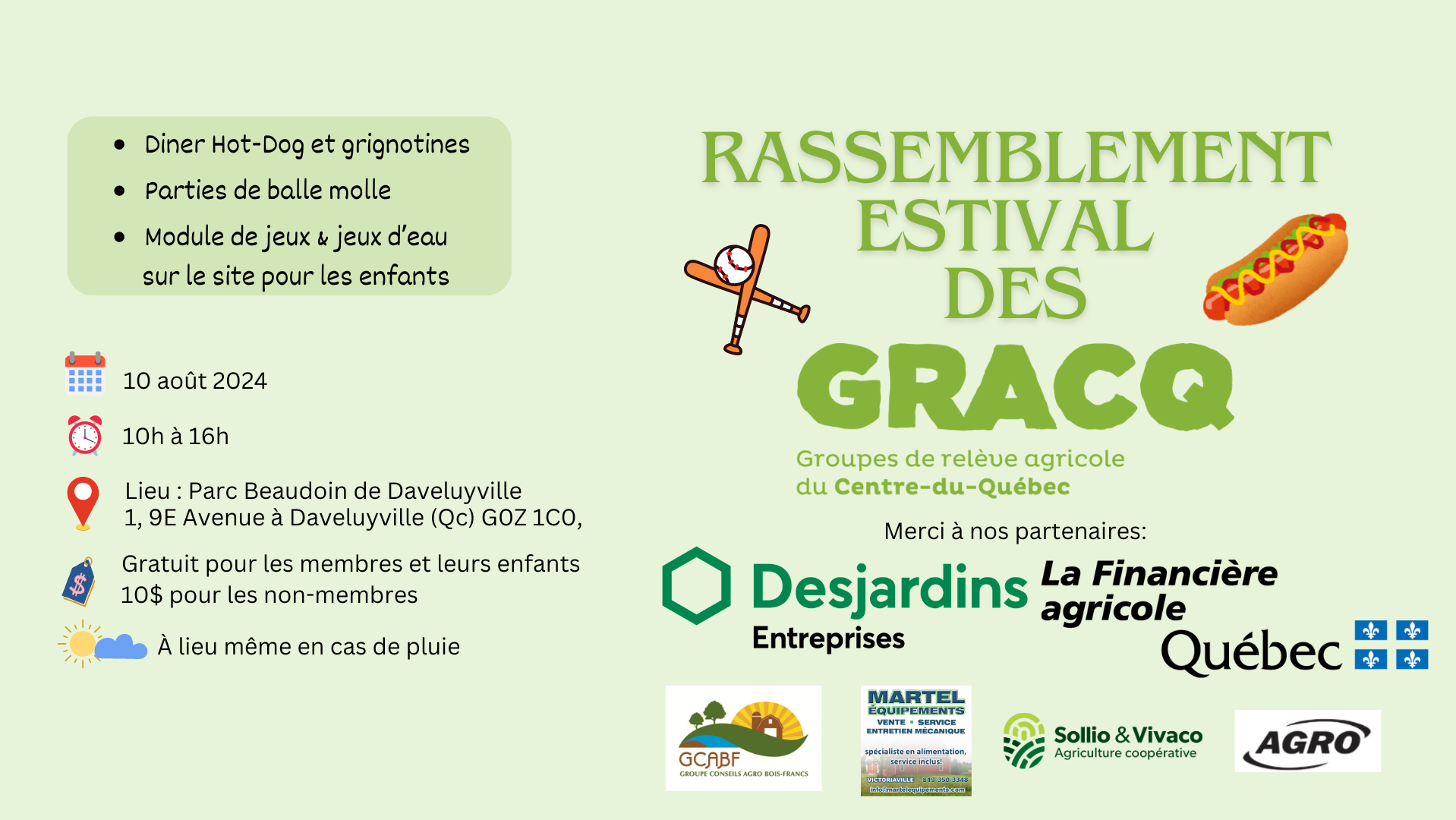 Rassemblement estival des GRACQ