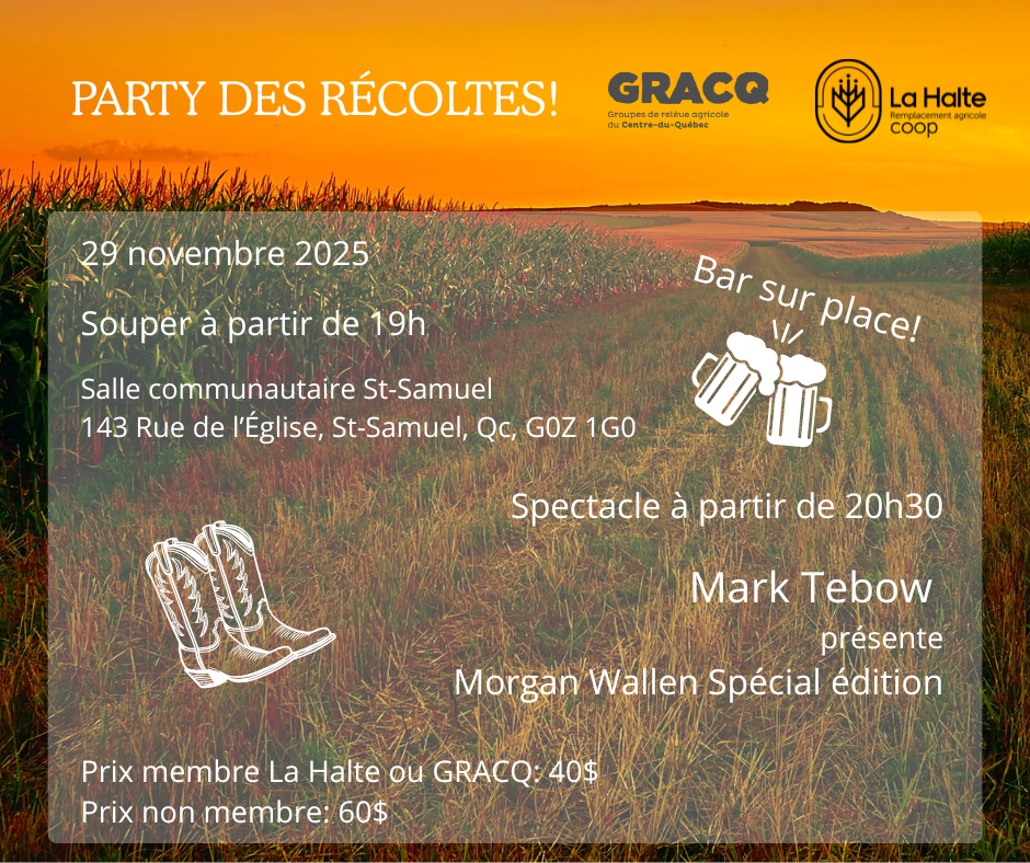 Party des récoltes! - GRACQ