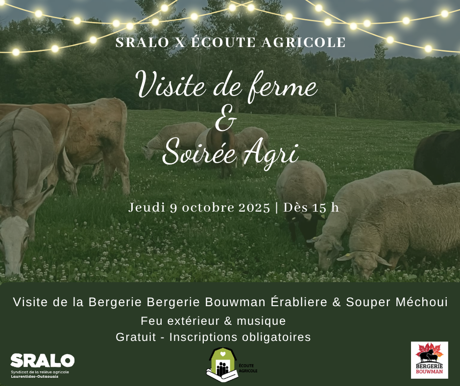 Visite de ferme & soirée Agri