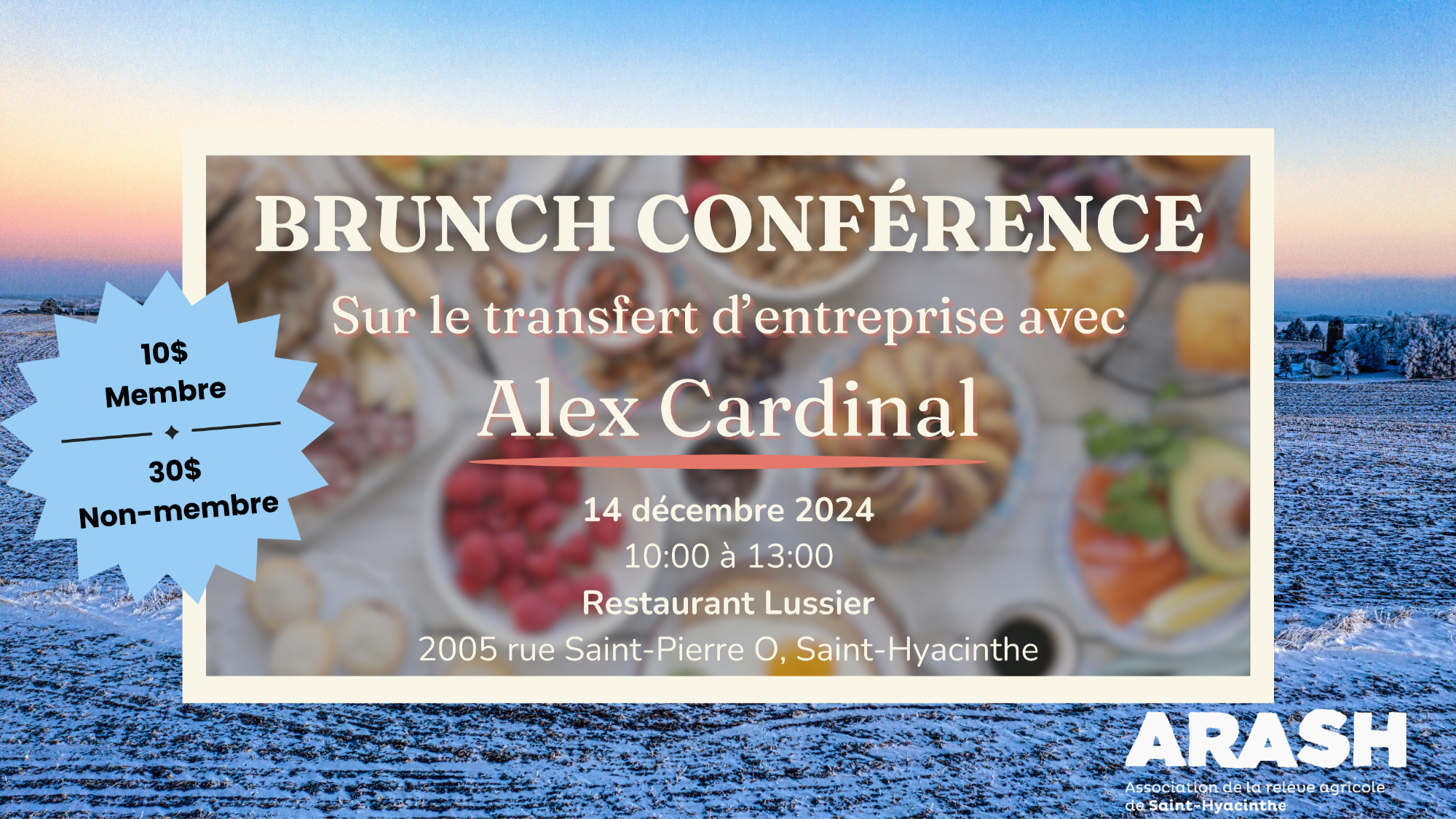 Brunch Conférence