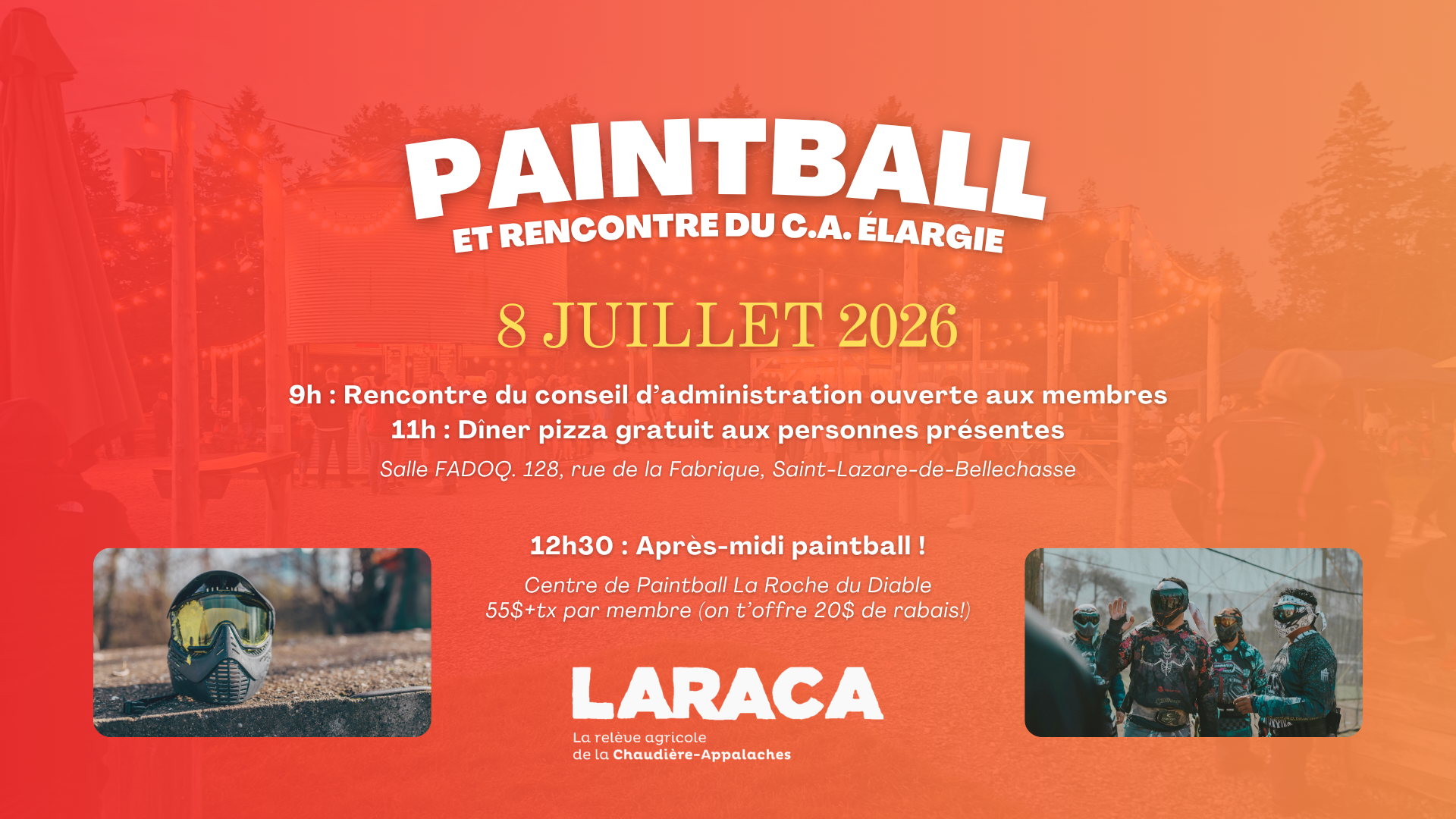 Paintball de LARACA