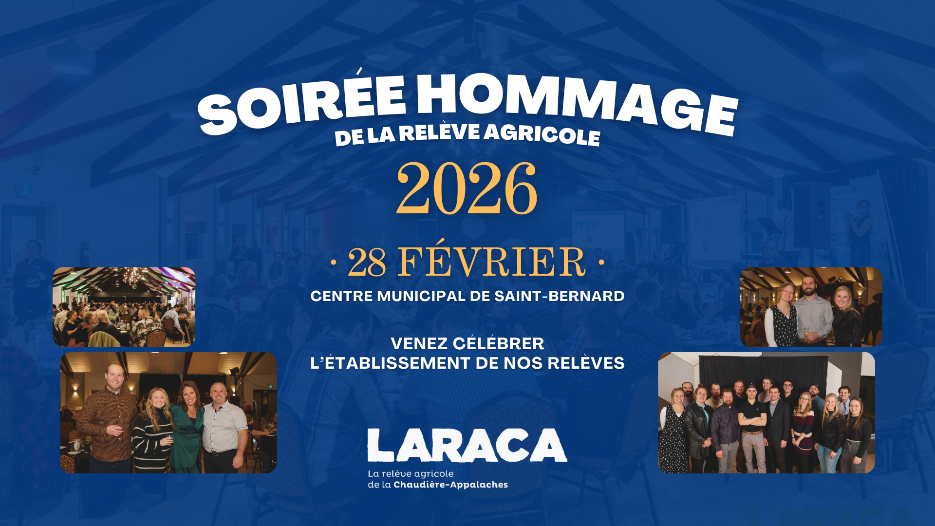 Soirée hommage de la relève agricole