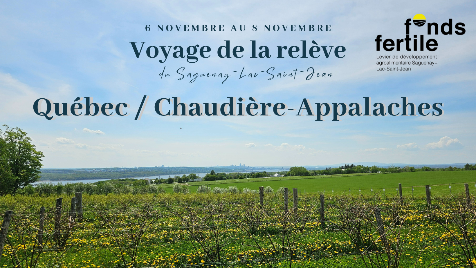 Voyage de la relève agricole du Saguenay-Lac-Saint-Jean au Capital-Nationale / Chaudière-Appalaches