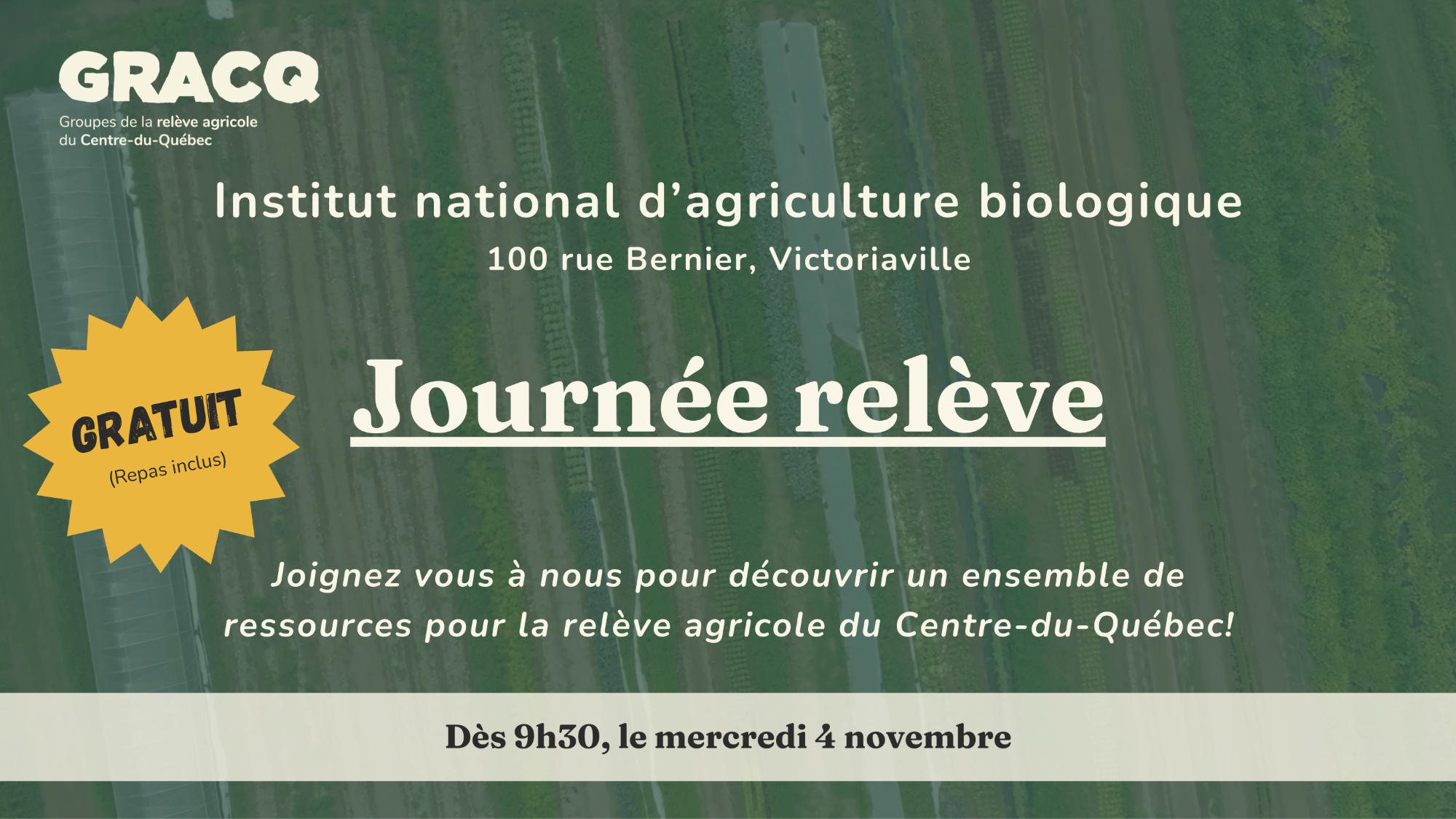 Journée relève - GRACQ