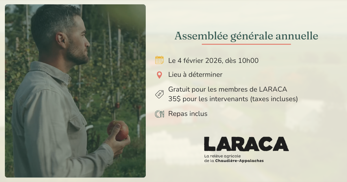 Assemblée générale annuelle de LARACA