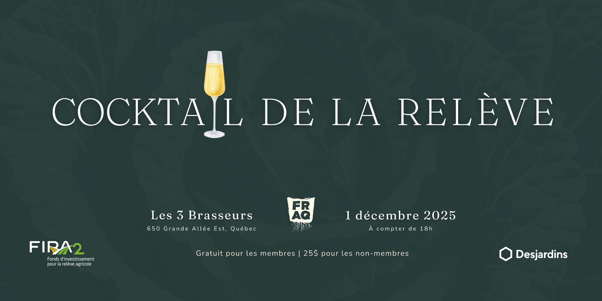 Cocktail de la relève