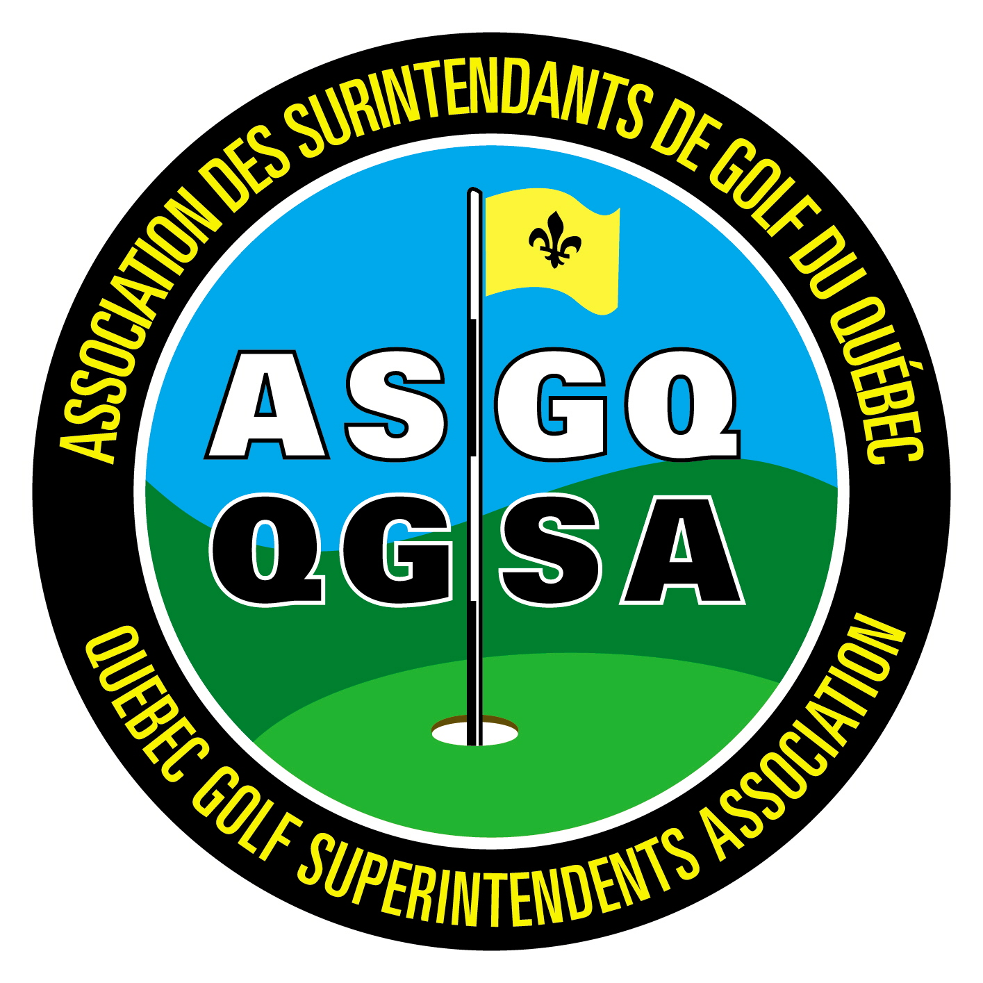 Logo ASGQ - Association des surintendants de golf du Québec