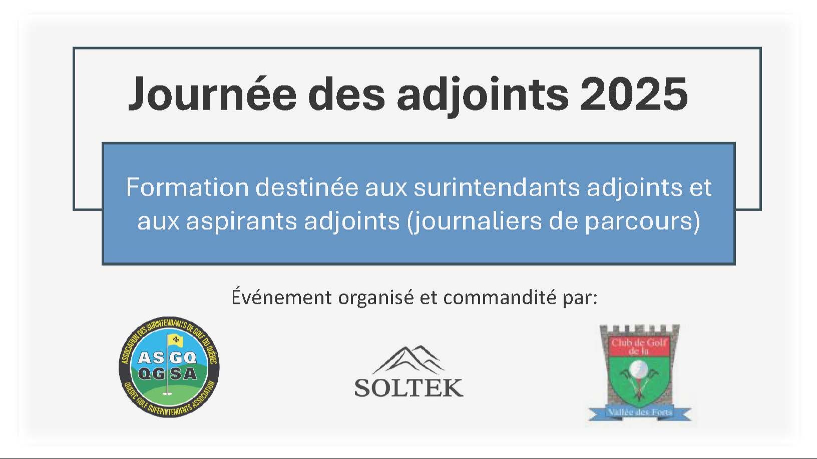 Journée des adjoints 2025