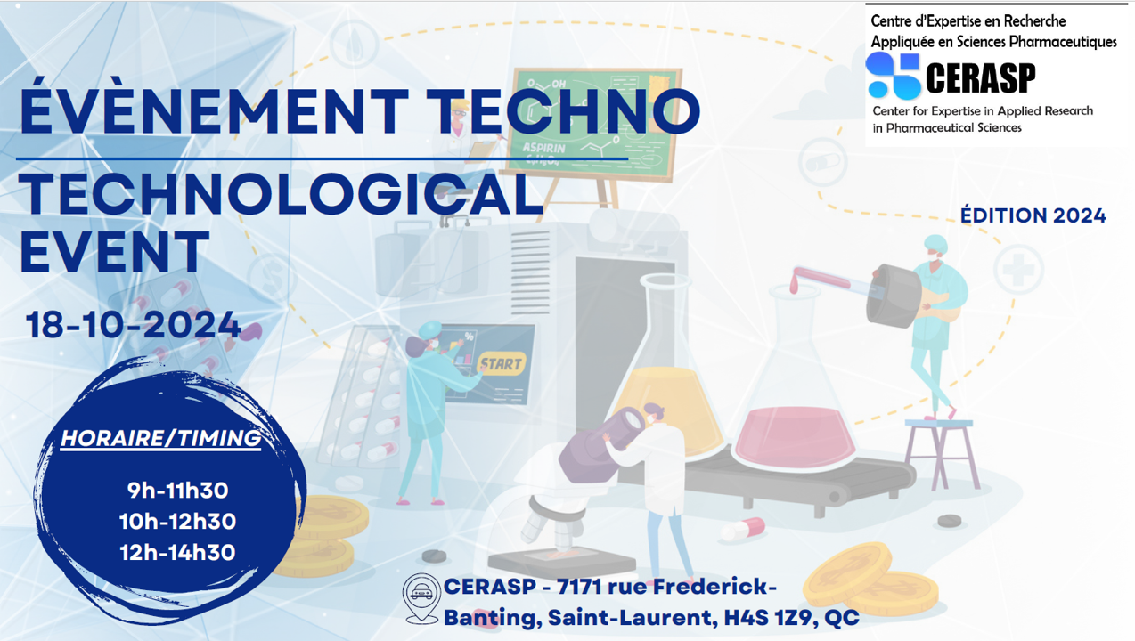 CERASP Technological Day at the Montreal adMare Innovation Centre