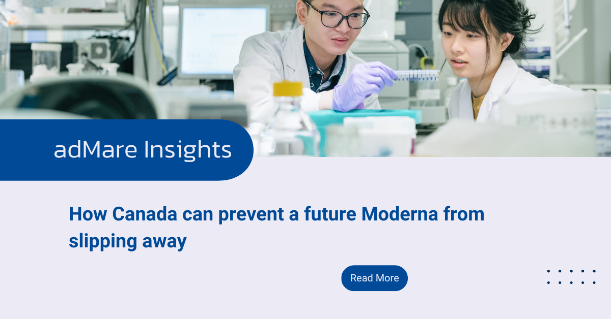 How Canada can prevent a future Moderna from slipping away