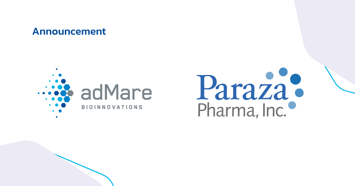 adMare BioInnovations Spins Out Analytical Services to Paraza Pharma, Catalyzing Growth and Innovation