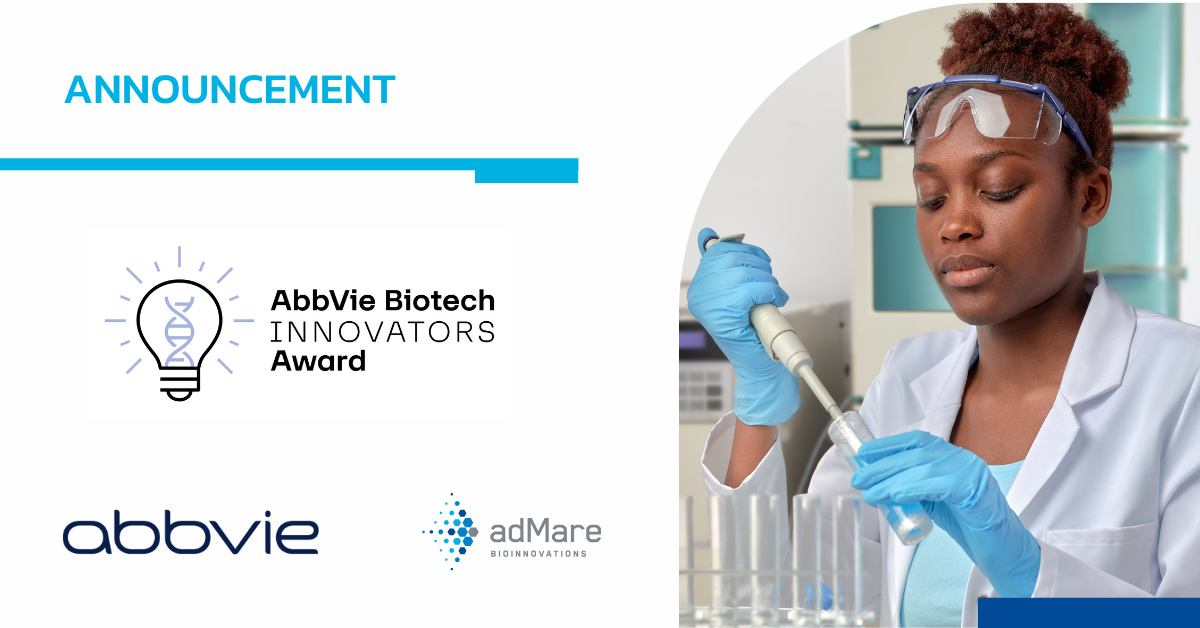 AbbVie and adMare BioInnovations Foster Life Sciences Innovation with the Launch of the AbbVie Biotech Innovators Award in Quebec