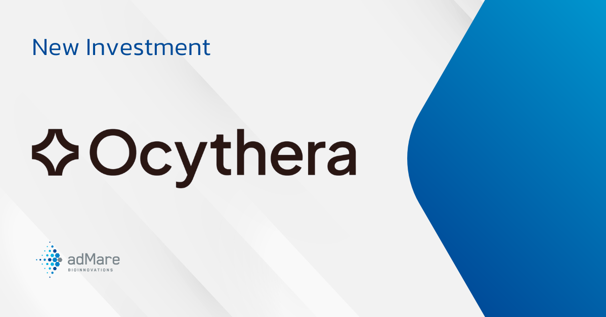 Ocythera Secures Seed Financing from adMare BioInnovations and Fonds Impulsion to Advance Therapies for Rare Bone Diseases