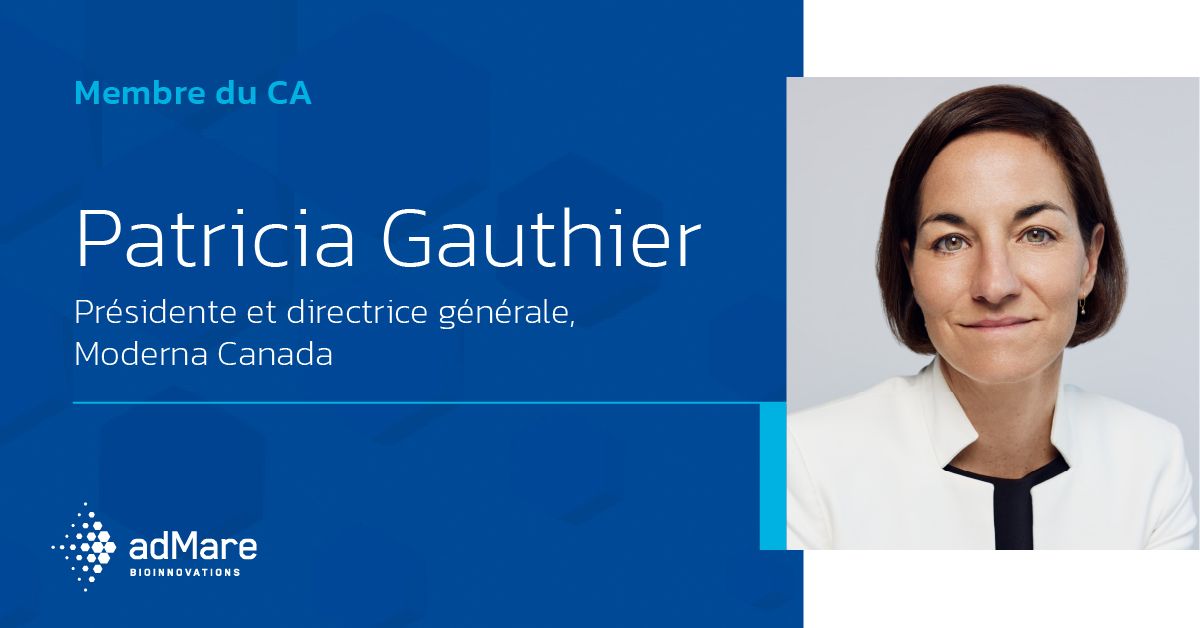 adMare nomme Patricia Gauthier à son conseil d'administration