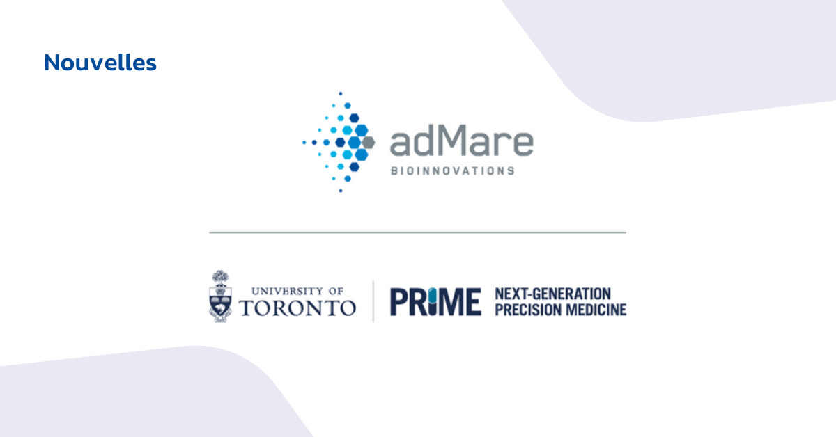 adMare Bioinnovations et PRiME Next-Generation Precision Medicine collaborent pour traduire la recherche universitaire en thérapeutiques qui changent la vie des patients